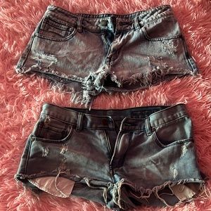 Kendall and Kyle denim shorts lot of 2